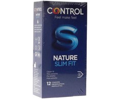 Control Nature Slim Fit 12 vnt prezervatyvų