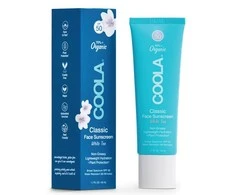 "Coola Classic Face" ekologiškas apsauginis losjonas nuo saulės su baltąja arbata Spf50 50ml