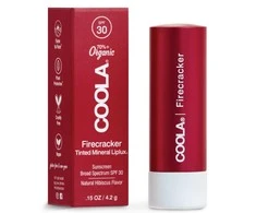 "Coola Mineral Liplux" ekologiškas tonuotas lūpų balzamas nuo saulės "Firecracker" Spf30 4.2ml