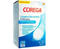 "Corega" biologiškai aktyvaus deguonio tabletės 108vnt