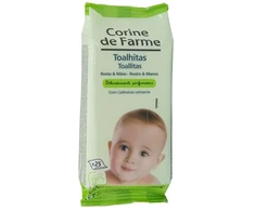 Corine De Farme Corine De F veido ir rankų servetėlės ​​jautriai odai 25 vnt