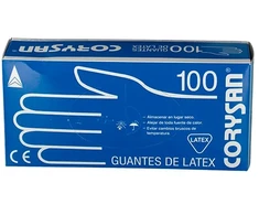 Corysan latekso pirštinės didelio dydžio 100U