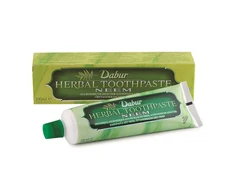 Vaistažolinė dantų pasta su nimbamedžiu NEEM, DABUR, 100 ml