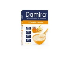 Damira™ 8 dribsniai su medumi 600g