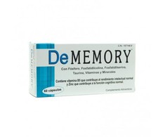 Dememory Atmintis 60 kapsulės