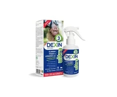 "Dexin" nuo utėlių ir niežų 120 ml + dovanų šveitiklis su arbatmedžiu