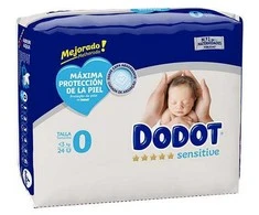 Dodot Sensitive R Nac 0-2,5Kg 24U