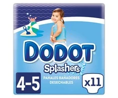 Dodot Splashers maudynių sauskelnės T-4 11 vienetų