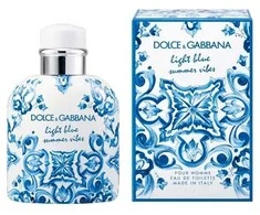 Kvepalai vyrams Dolce &amp; Gabbana Light Blue Summer Vibes Pour Homme EDT, 125 ml