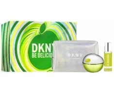DKNY Donna Karan Be Delicious Eau De Perfume Purškiklis, 100 ml Set 3 Pieces