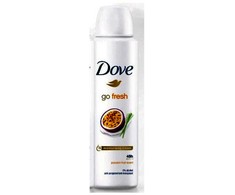 Dove Go Fresh Passion Fruit y Lemon Grass Desodorante Purškiklis purškiamas dezodorantas moterims 200ml