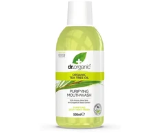 Dr Organic Tea Tree Mouthwash 500ml