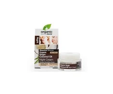 "Dr Organic Virgin Coconut Oil" naktinis kremas 50ml