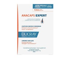 Ducray Anacaps Expert Reaccional maisto papildas nuo plaukų slinkimo 3x30 vienetų