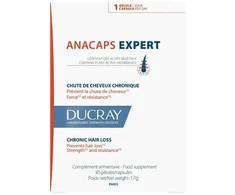 Ducray Anacaps Expert Reaccional plaukų slinkimo papildas 30 vienetų