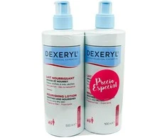 Dexeryl Duo maitininantis Lotion maitinamasis kūno losjonas, 2 x 500 ml