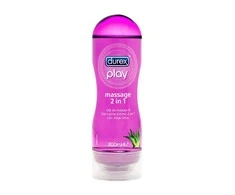 Durex Play masažinis 2 viename su alaviju, 200 ml