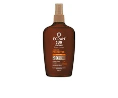 "Ecran Sun" citrinų aliejaus purškiklis Spf50 200ml
