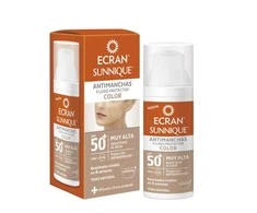 Ecran Sunnique Antimanchas Color Apsauginis kremas nuo saulės su Spf50 50ml