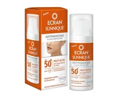 Ecran Sunnique Antimanchas Fluido Protector Spf50+ Apsaugantis nuo UV spindulių fluidas 50ml