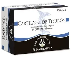El Natural Cartilago De Tiburon 500 Mg X 60 Caps