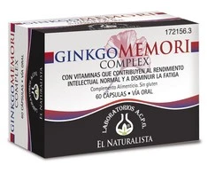 "El Natural Ginkgomemori" kompleksas 60 kapsulių