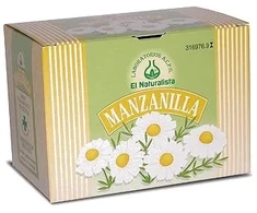 El Natural Manzanilla 20 Bolsitas Infusion