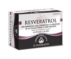 "El Natural Resveratrol" 60 kapsulių