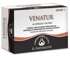 El Natural Venatur 48 Caps 375 Mg