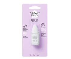 "Elegant Touch" greitai džiūstantys nagų klijai 5 sekundės