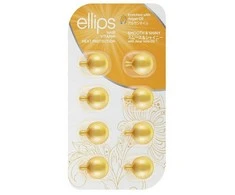 ELLIPS tepami vitaminai plaukams SMOOTH - SHINY, 8 ml
