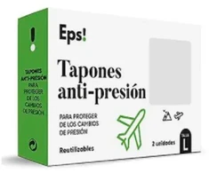 Eps anti-slėginiai ausų kištukai, L dydis, 2 vnt