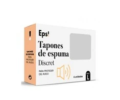 "Eps" ausų kištukai Discret 6 vienetų dydis L