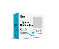 "Eps" daugkartinio naudojimo ausų kištukų 2vnt