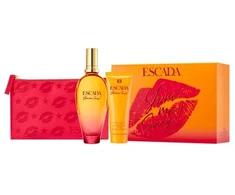 Escada Yum Me, Sunny! Gift Set rinkinys moterims (EDP, 100 ml + kūno losjonas, 75 ml + kosmetinė)