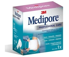 Esparadrapo Hipoalérgico Medipore 10m X 5cm