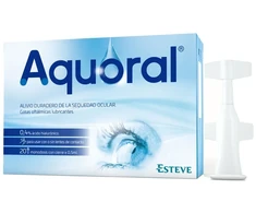 Esteve Aquoral Eye Drops 20 Single Dose X 0,5ml