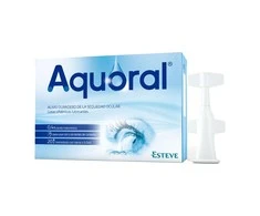 "Esteve Aquoral" akių lašai 20 dozių X 0,5ml