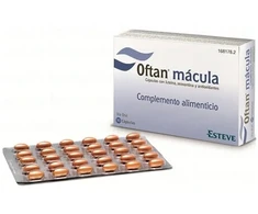 Esteve Oftan Macula maisto papildas akims 90 vnt kapsulių