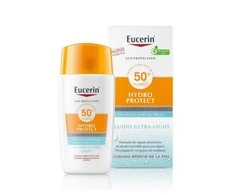 "Eucerin Hydra Protect Ultra Light Fluid apsauginis veido kremas nuo saulės su SPF50+ 50ml