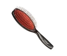 Eurostil Gusset Pua Bola Medium plaukų šepetys, 1 vnt., juodas
