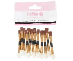 Eurostil Pack Pinceles Aplicadores Sombra Con Esponja 1un