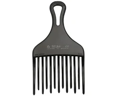 Eurostil Peine Ahuecador Doble Pua Grande Negro Negro 1un
