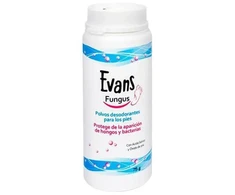 Evans Fungus Anti Fungal dezodoruojanti pėdų pudra 75g