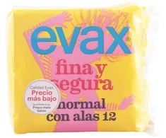 "Evax Fina - Segura Normal With Wings" higieniniai rankšluosčiai 12 vnt