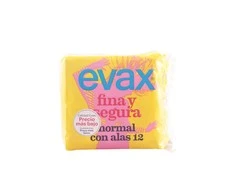 "Evax Fina - Segura Normal With Wings" higieniniai rankšluosčiai 12 vnt