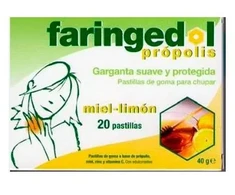Faringedol medaus tabletės 20 vnt