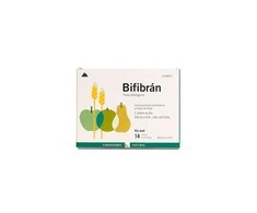 Farmasierra Bifibran Bifidogen skaidulinės medžiagos 5g 14 vnt