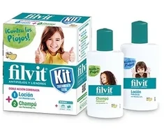 Filvit Apsaugos nuo Pedikulozės Losjonas 100ml 2 Vnt.
