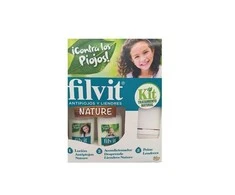 "Filvit Nature" losjonas nuo utėlių 125 ml, 2 dalių rinkinys